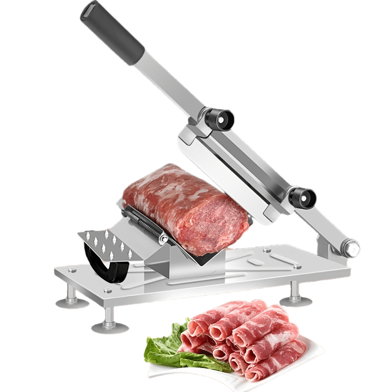 1pc Premium Kitchen Slicer - Effortlessly Cut Meat, Fruits & Veggies with Adjustable Thickness - Durable & Versatile Cutting Tool