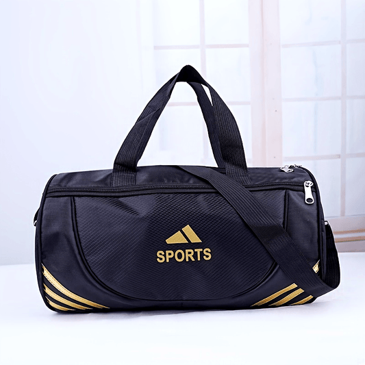 1pc Large Capacity Fitness Tote Bag, Zipper Storage Bag, Suitable For Outdoor Sports Training, Travel, Kingsday Goods