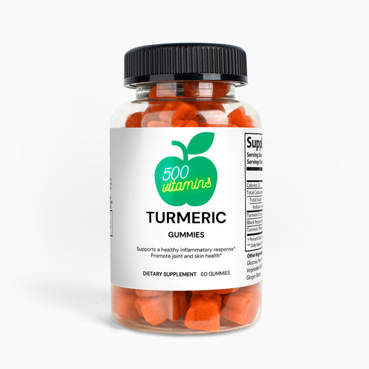 Turmeric Gummies by 500vitamins - anti-inflammation