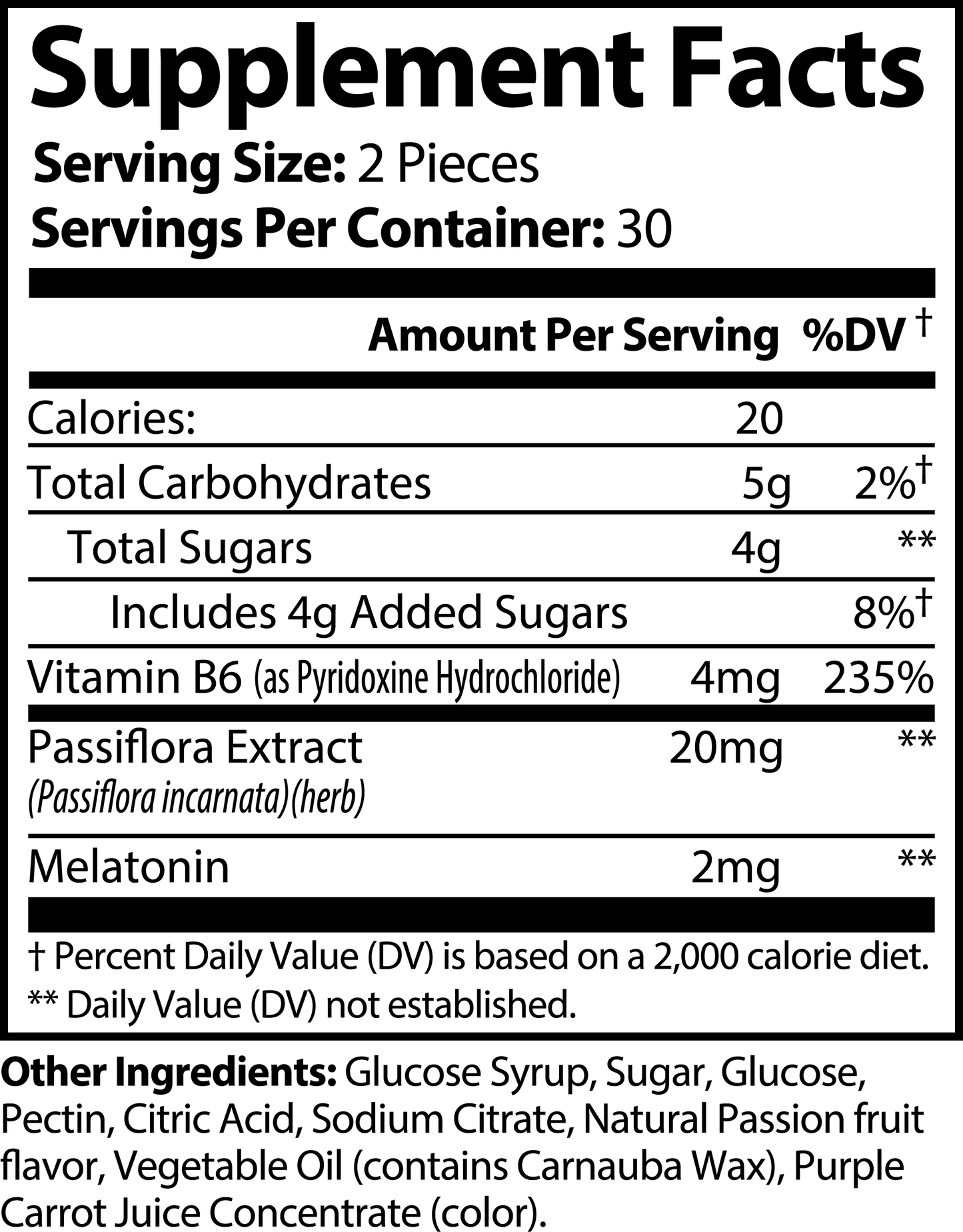Sleep Well Gummies by 500vitamins (Adult)