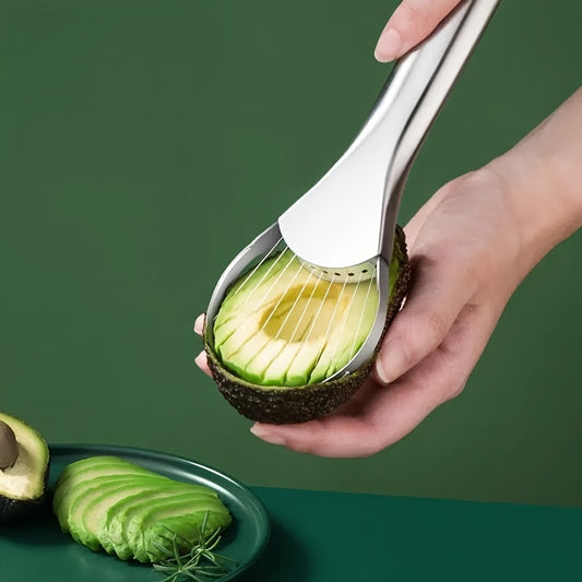 1pc All-in-One Avocado Prep Tool - Slicer, Pitter, Masher, and Peeler | Kitchen Essential for Effortless Avocado Handling