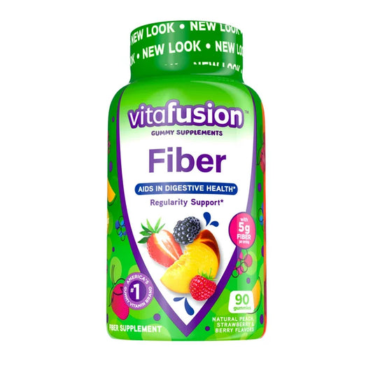 very good Fiber Gummy Vitamins, fiber aids in digestive health, supports regularity, 90ct.